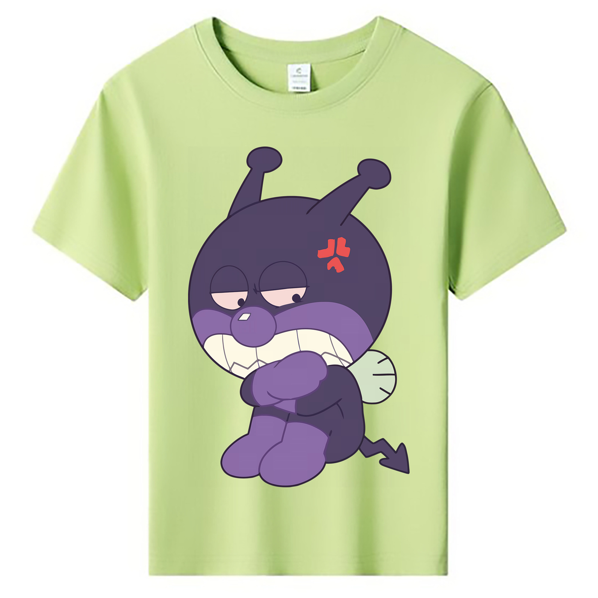 （画像用） アンパンマン Anpanman 綿100％キッズTシャツ（フロントプリント）